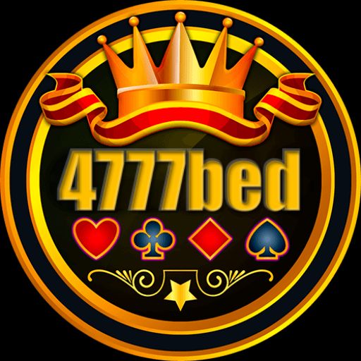 4777bed cartoon character holding a phone with game icons and coins